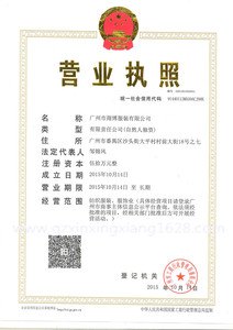 翔博營業證